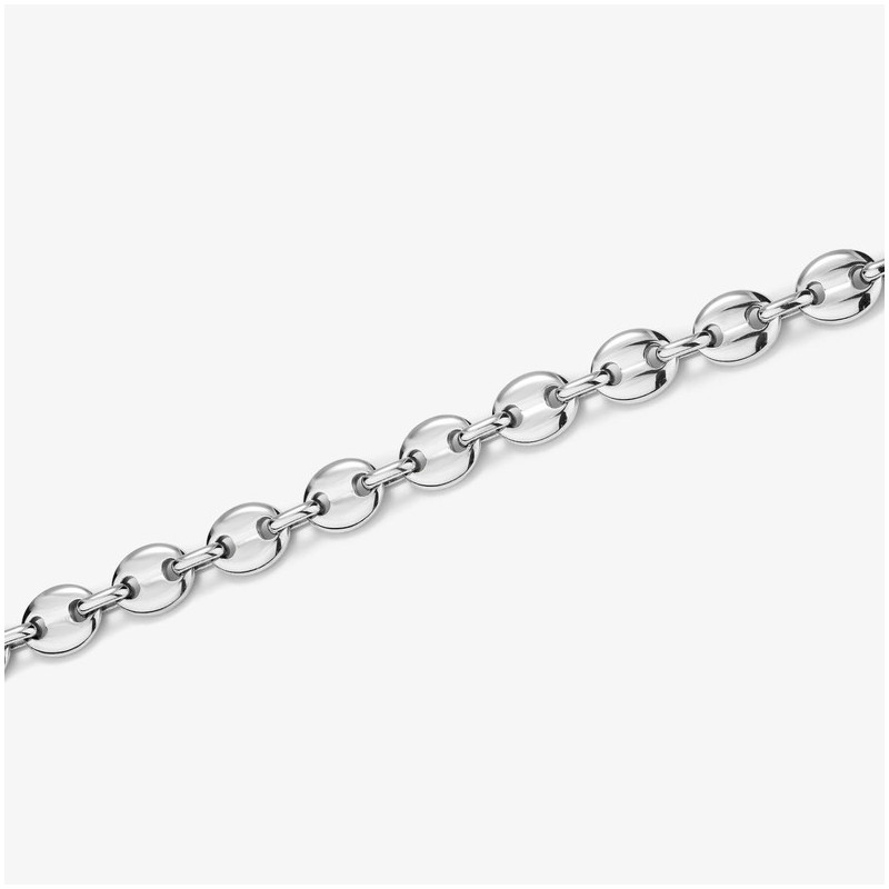 Brazalete Hombre Padlock Plata
