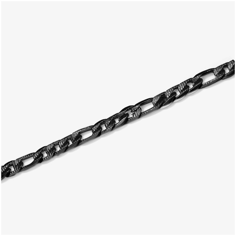 Brazalete Hombre Padlock Picada Negro