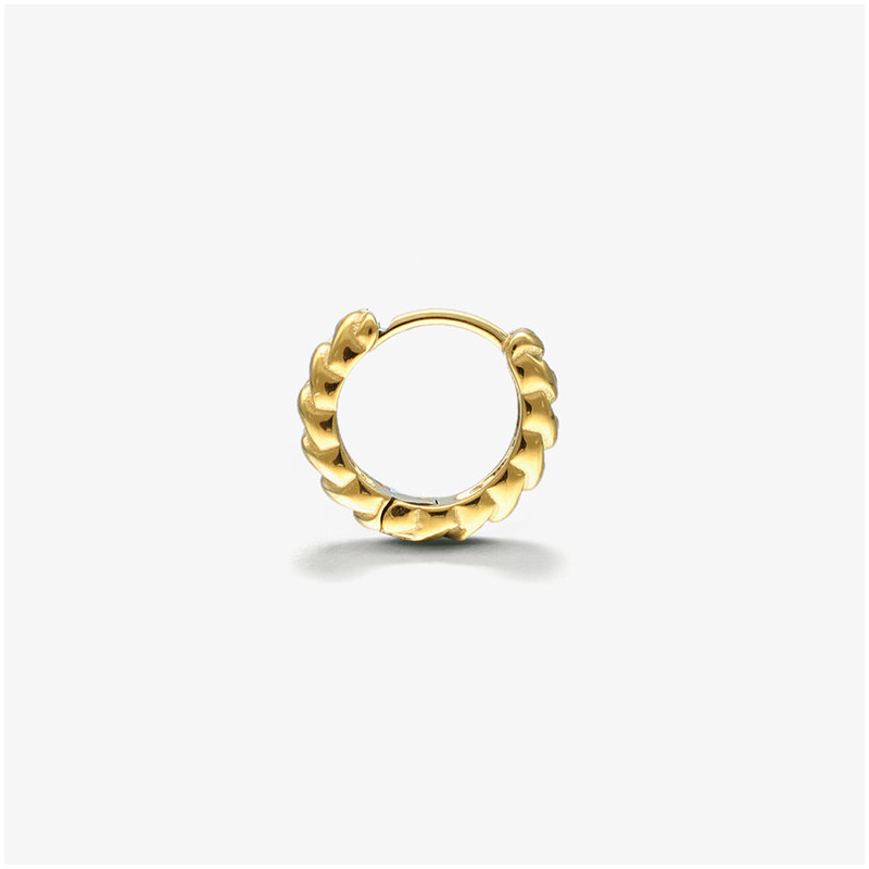 Pendiente Hombre Chian Padlock Oro