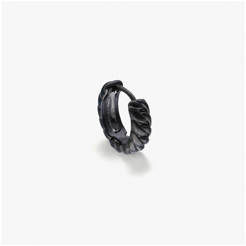 Pendiente Hombre Chian Padlock Negro