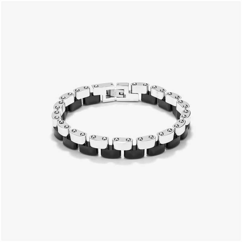 Pulsera Hombre Nature Plata/Wood