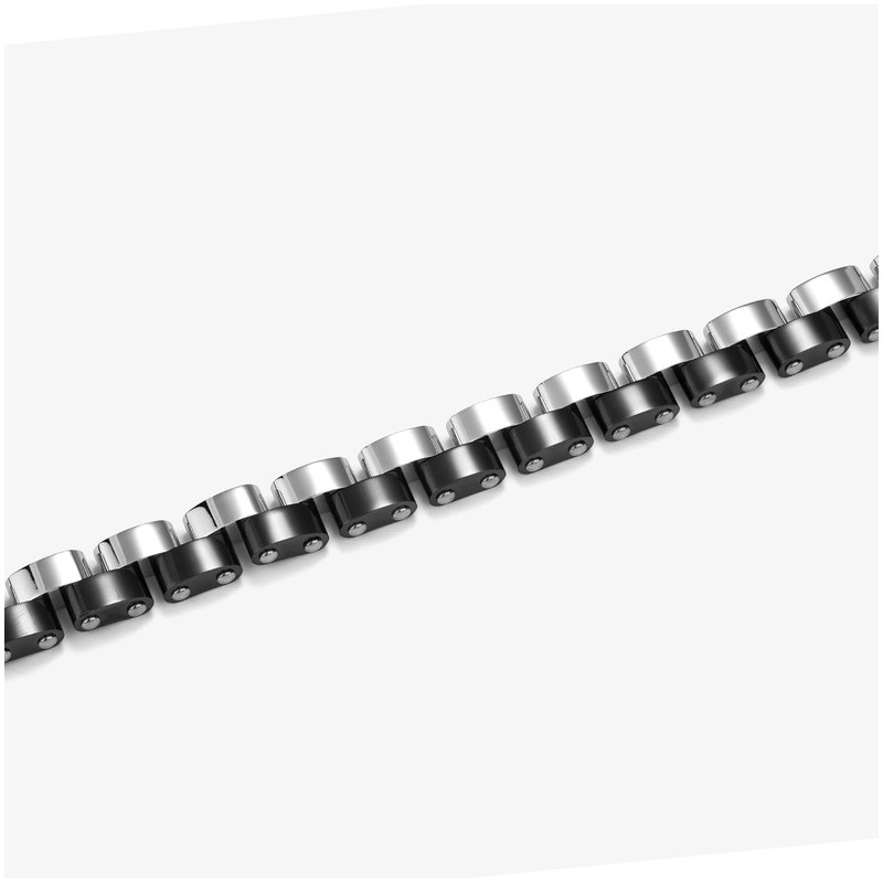 Pulsera Hombre Nature Plata/Wood