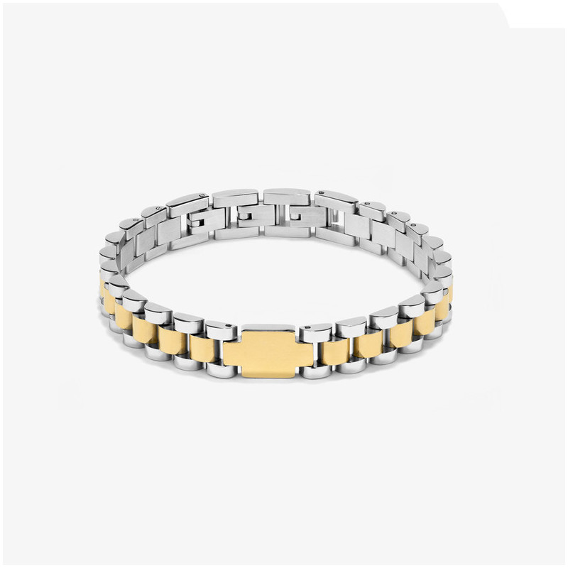 Brazalete Hombre Negro Cross | Diseño Moderno y Versátil