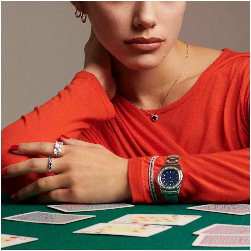 Collar de Plata Redondo Circonita colección  CROWN Radiant