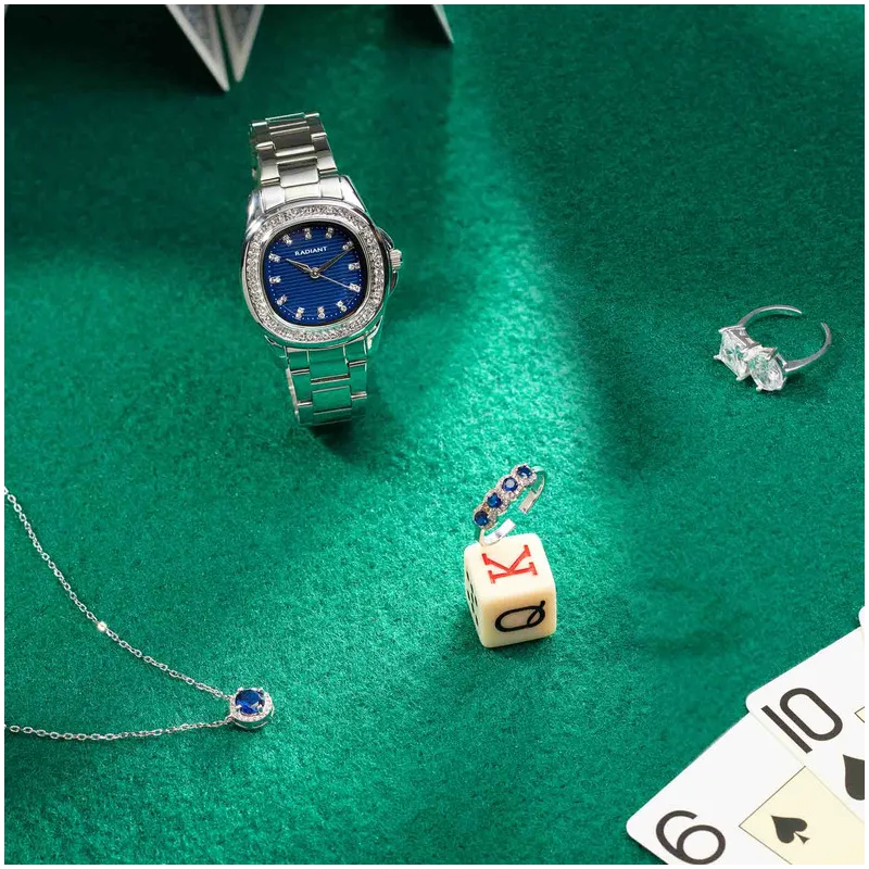 Collar de Plata Redondo Circonita colección  CROWN Radiant