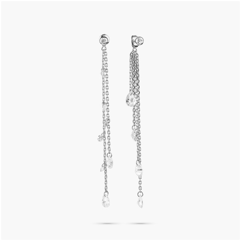 Pendientes Mujer Largos Myfair Plata | Diseño Elegante y Sofisticado