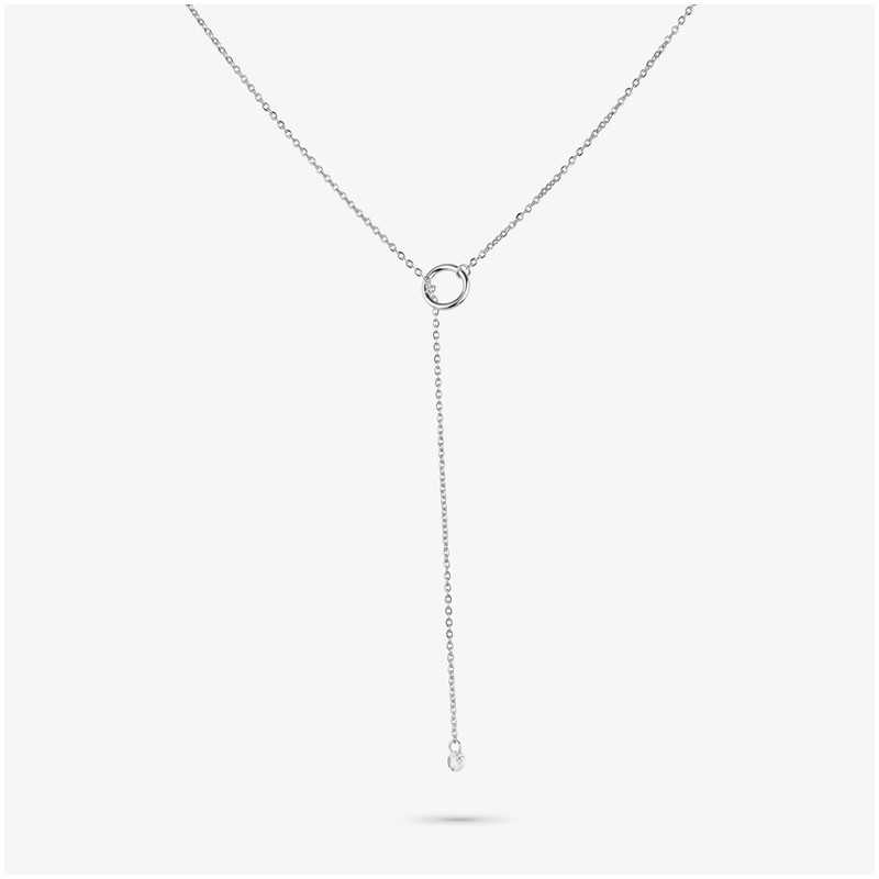 Collar Mujer Largo Myfair Plata | Diseño Contemporáneo y Elegante