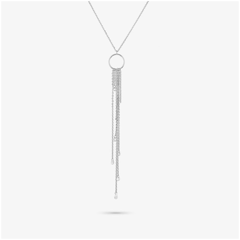 Collar Mujer Myfair Cascade Plata | Diseño en Cascada Elegante