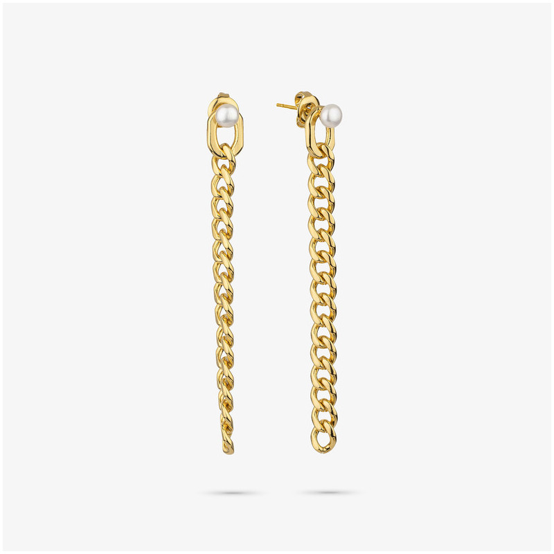 Pendientes Mujer Emily Chain Oro