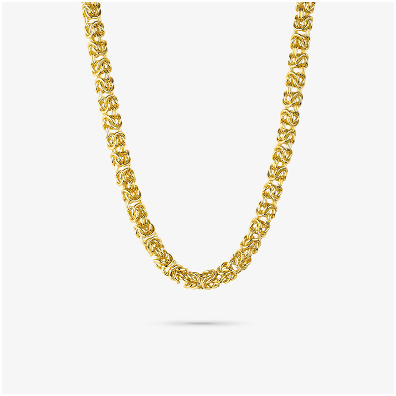 Collar Mujer Blake Oro | Diseño Twist Sofisticado en Acero Dorado