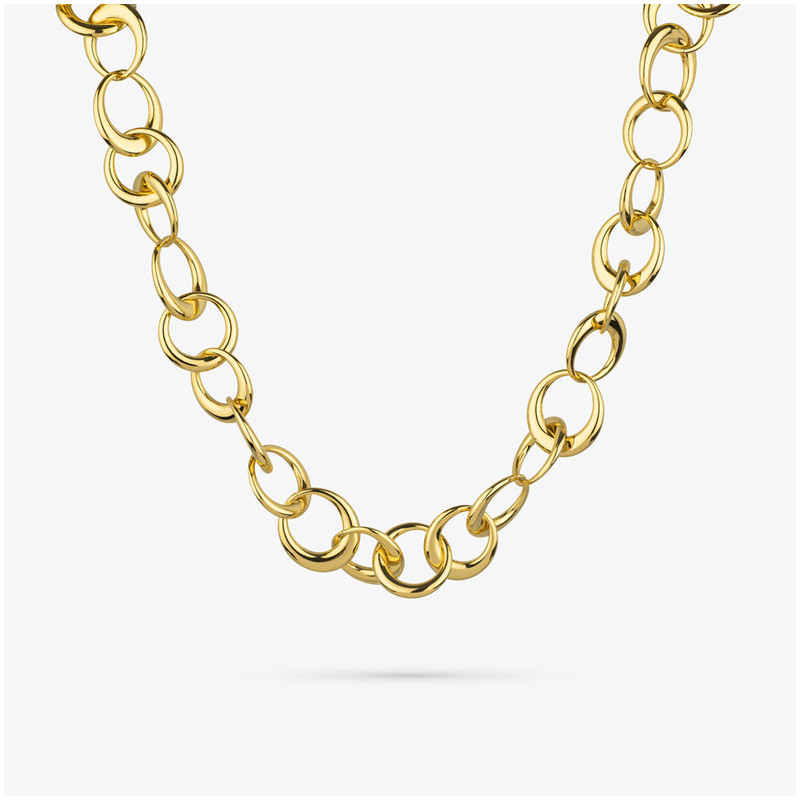 Collar Mujer Blair Oro | Diseño Moderno en Eslabones Dorados