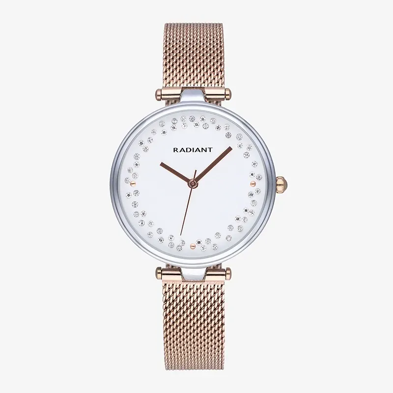 THE CIRCLE 36MM SILVER DIAL IPRG MESH