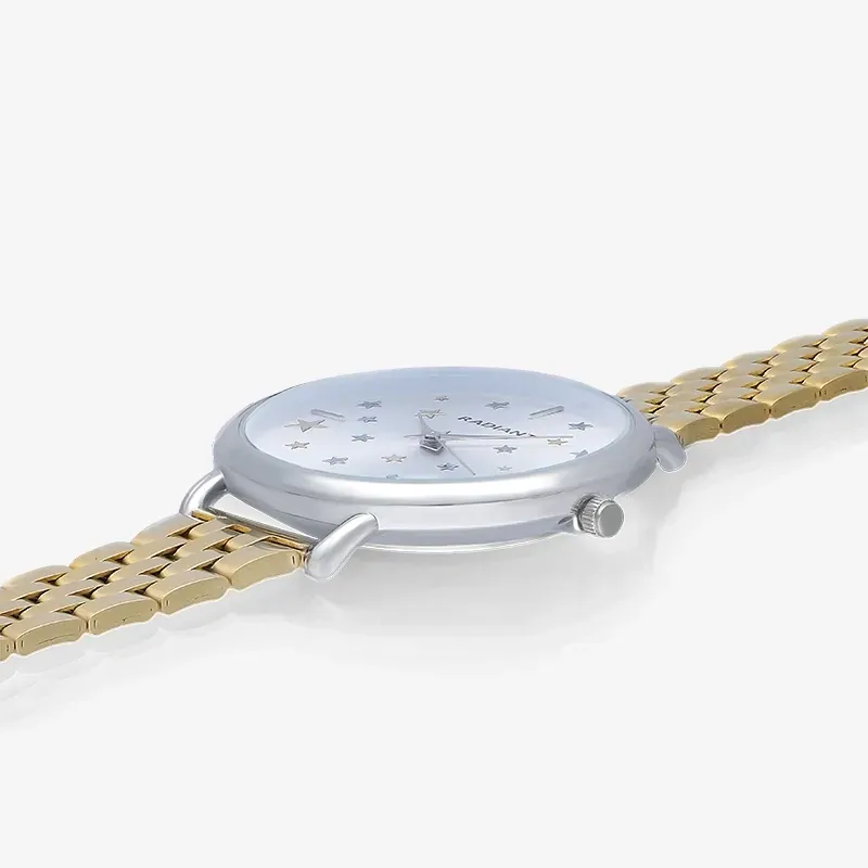 SAINT LAURENCE 38MM SILVER DIAL IPG BRAC