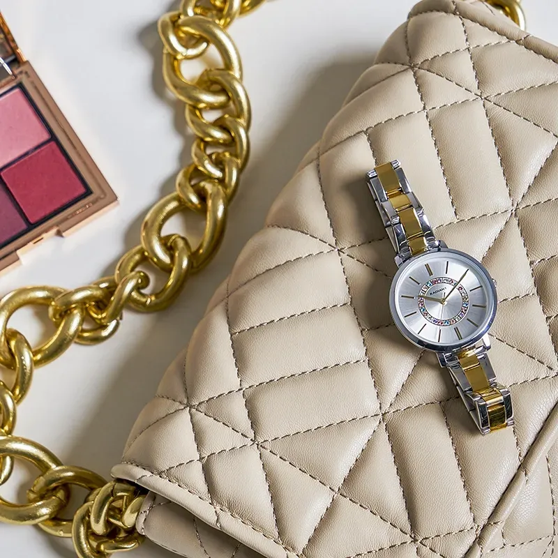 SATURN 36MM IPG INDEXES BITONE BRAZ