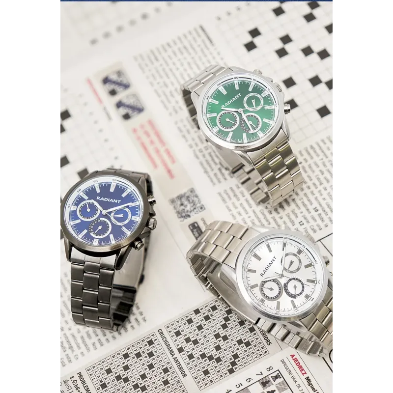 RAPTOR 44MM SILVER DIAL SS BRACELET