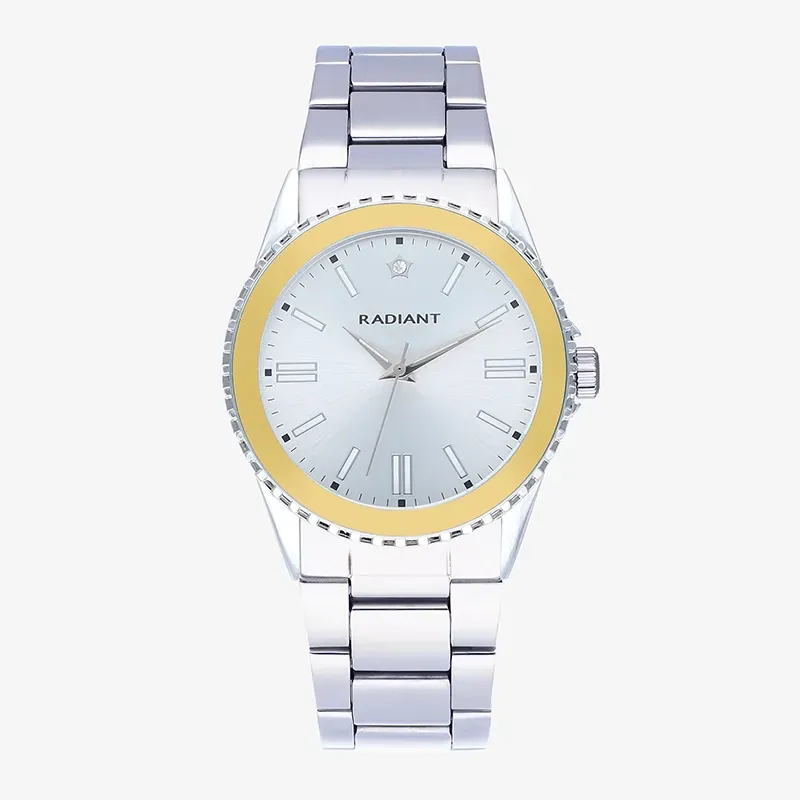 FROST 38MM GOLD BEZEL SS DIAL & BRAZ