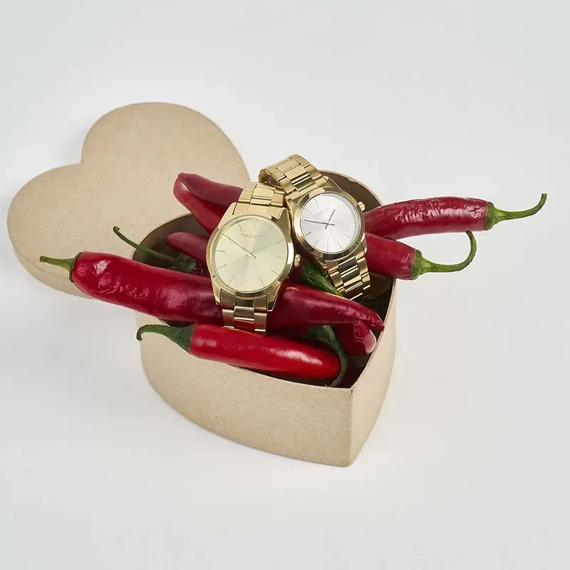 Reloj Hombre Basics Dorado