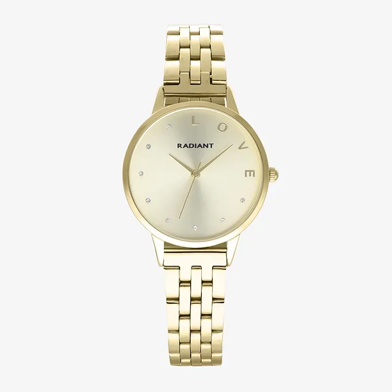 SRI LANKA 33,5MM GOLD DIAL IPG BRACELET
