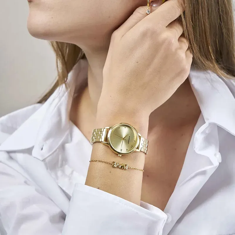 SRI LANKA 33,5MM GOLD DIAL IPG BRACELET