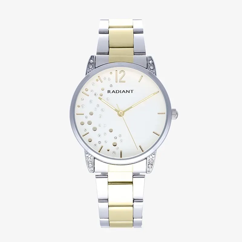 Radiant Formentera Reloj de Mujer Bicolor brazalete dorado/plateado