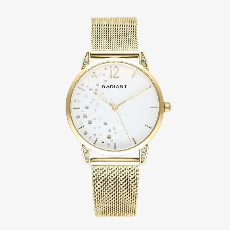 Radiant Formentera Reloj de Mujer Mesh Plateado
