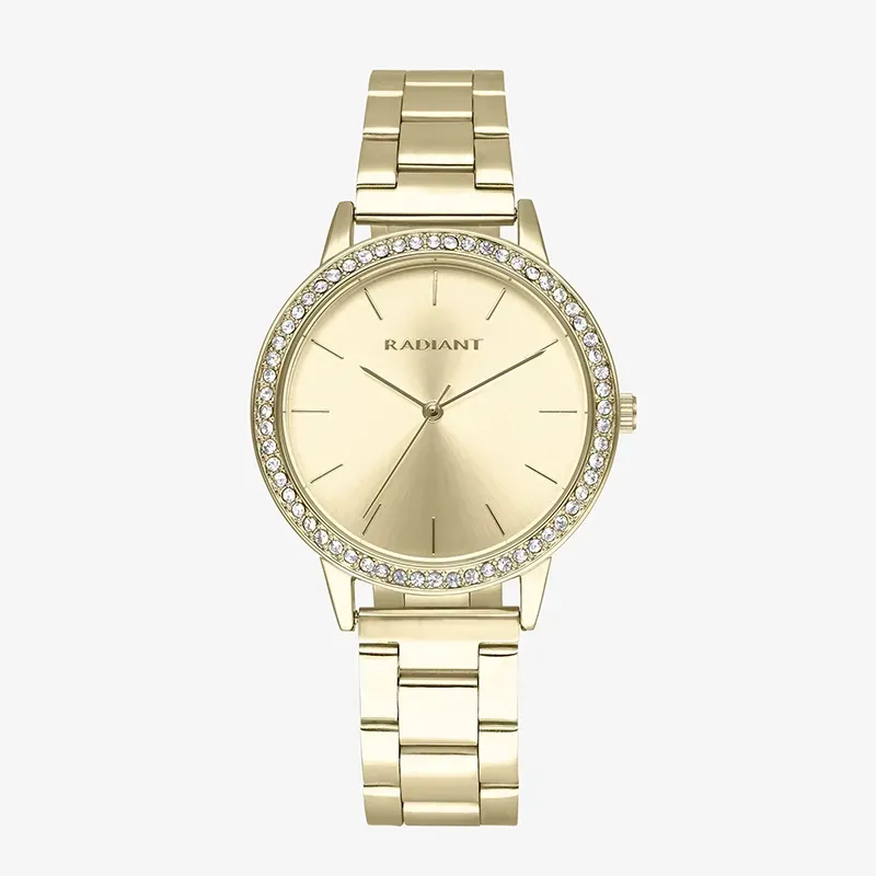 Reloj Mujer Christy 36MM Oro IPG Brazalete, Acero, Dorado Radiant