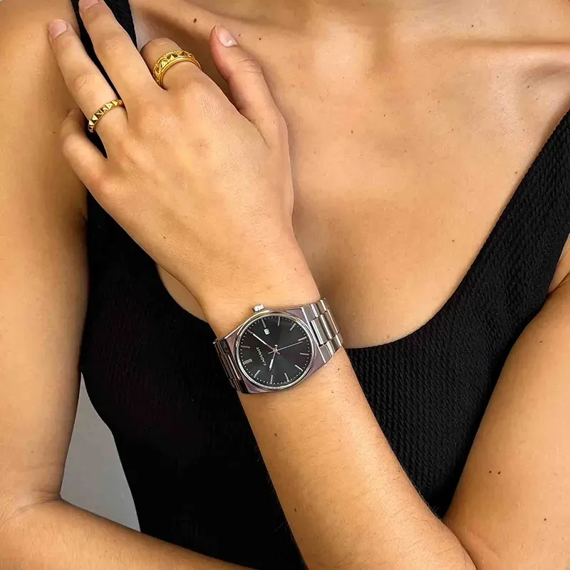 Radiant Air Reloj de Mujer Dorado con Esfera Verde