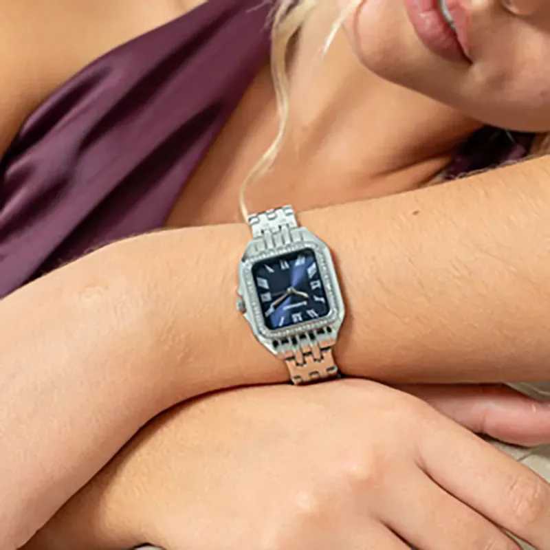 Reloj Bahamas Luxe en Azul/Plateado
