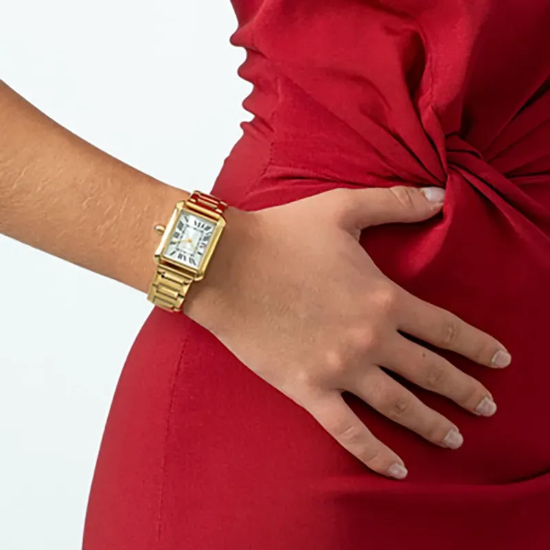 Reloj Nicole Brazalete Dorado