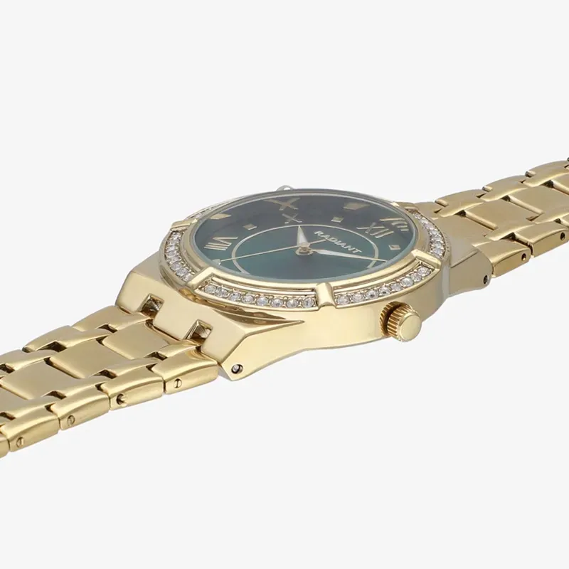 Reloj Victoria Chocolate/Dorado