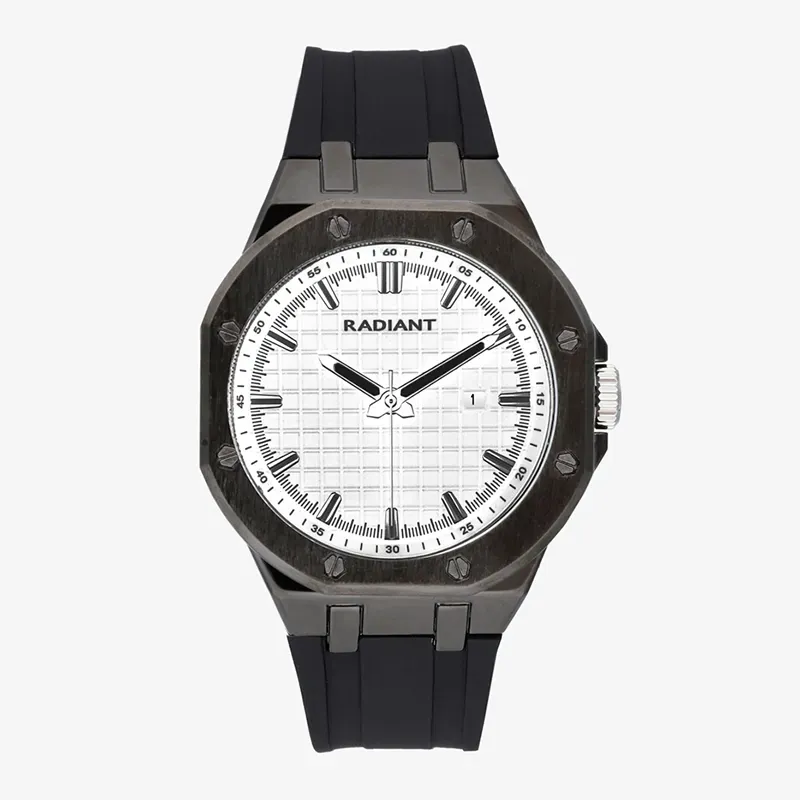 Reloj Hombre Leonardo Blanco/Negro Sili