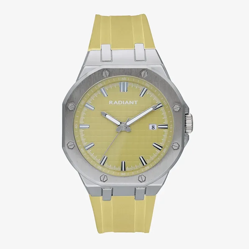 Reloj Hombre Leonardo Verde Correa Silicona