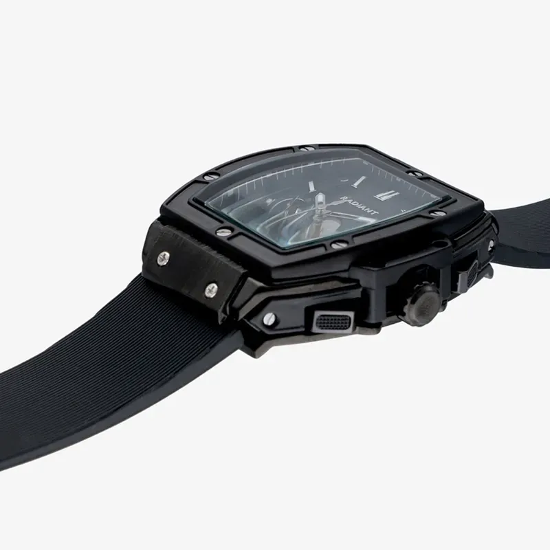 Reloj Hombre Ryan Negro/Correa Silicona