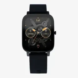 PALM BEACH 43.6MM IPBLACK SILI BLACK