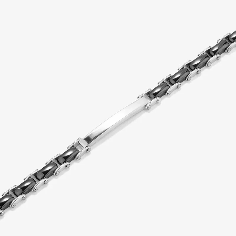 Pulsera Semirrígida Black CERAMIC de Hombre RADIANT Joyas