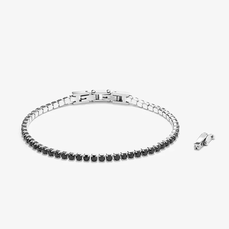Pulsera Riviere Black FREEDOM de Hombre RADIANT Joyas