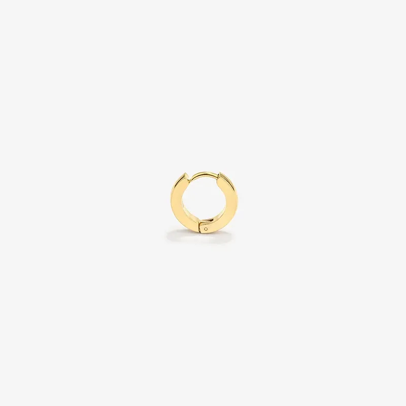 Pendiente liso Oro PEREIRA de Hombre RADIANT Joyas