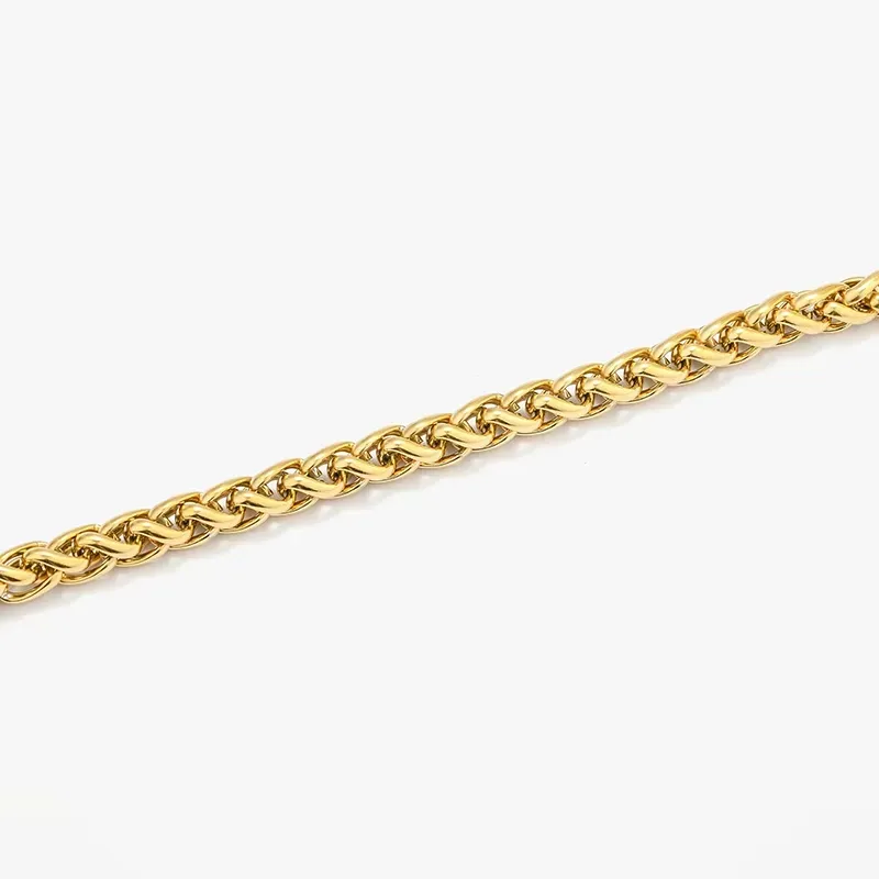 Pulsera esclava trenzada Oro FRANKY de Hombre RADIANT Joyas