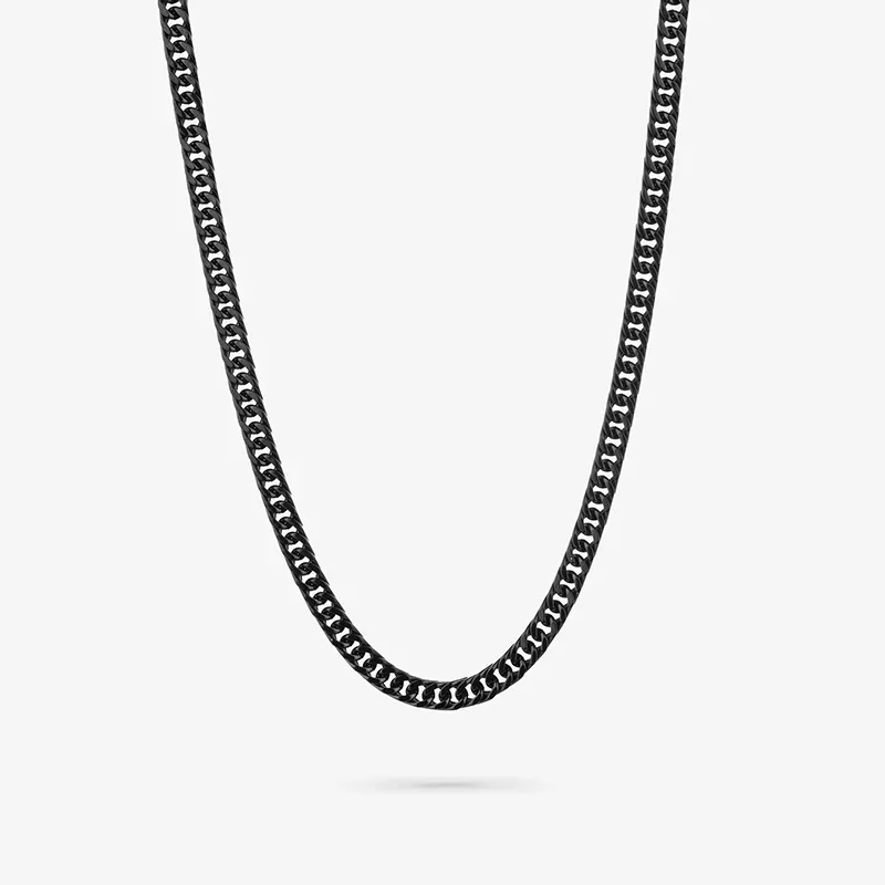 Cadena Negro BOXER de Hombre RADIANT Joyas