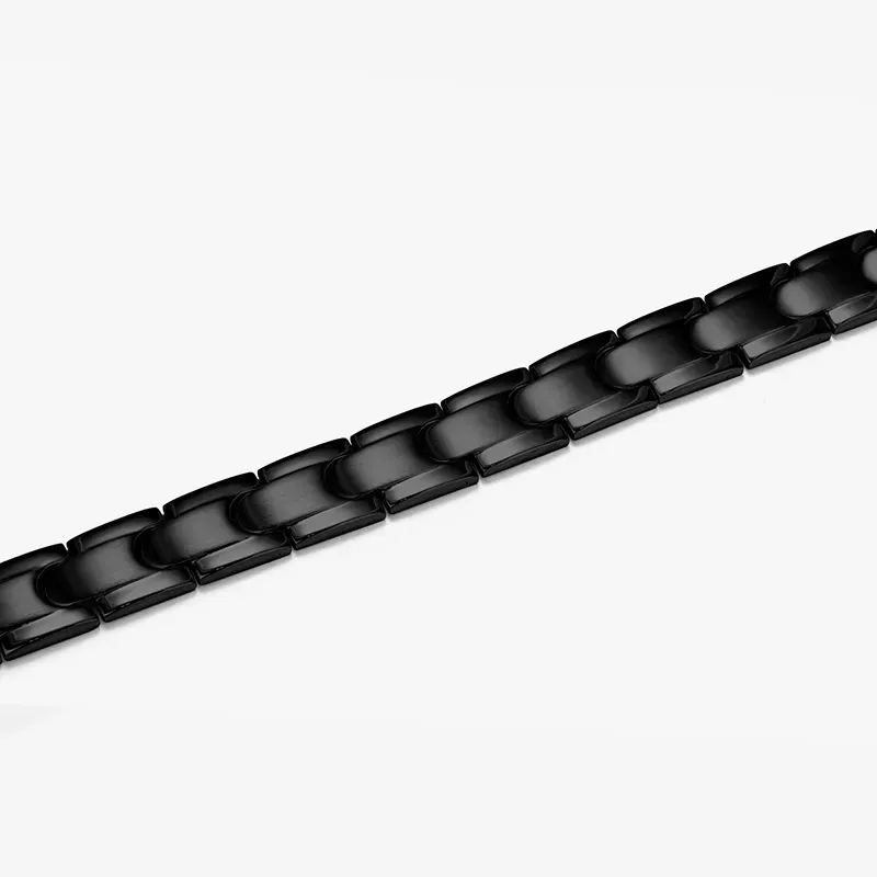 Pulsera Hombre Txema Eslabón en Negro