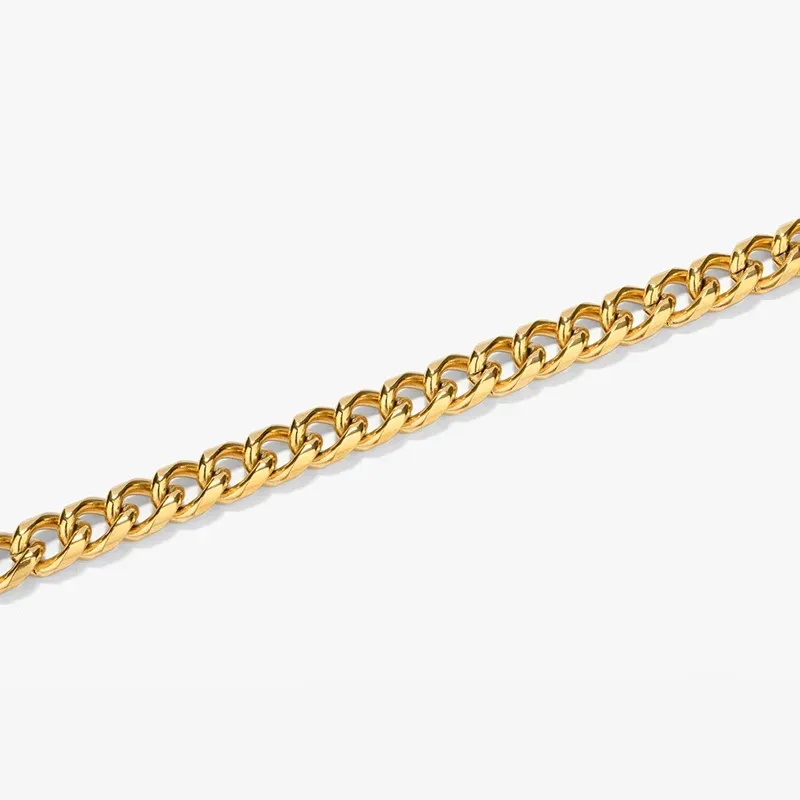 Pulsera Hombre Txema Flat en Oro