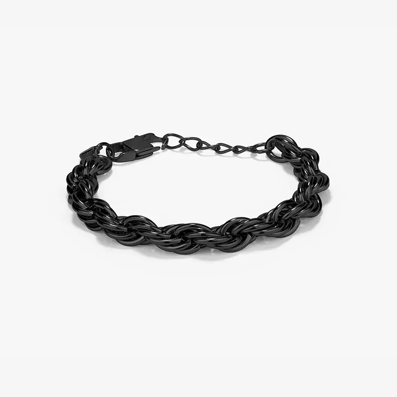 Pulsera Hombre Txema Twist en Negro