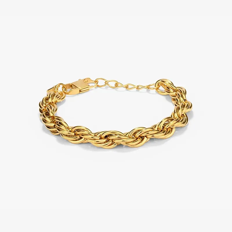 Pulsera Hombre Txema Twist en Oro