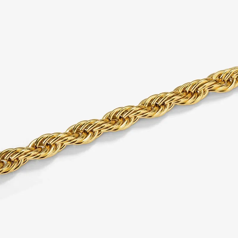 Pulsera Hombre Txema Twist en Oro