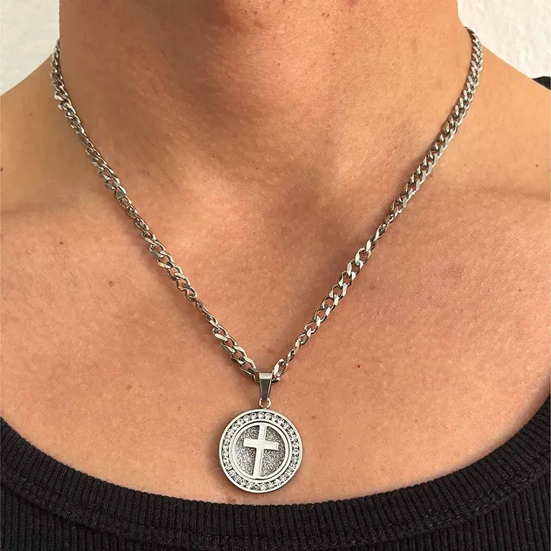 Collar Hombre Mateo en Plata