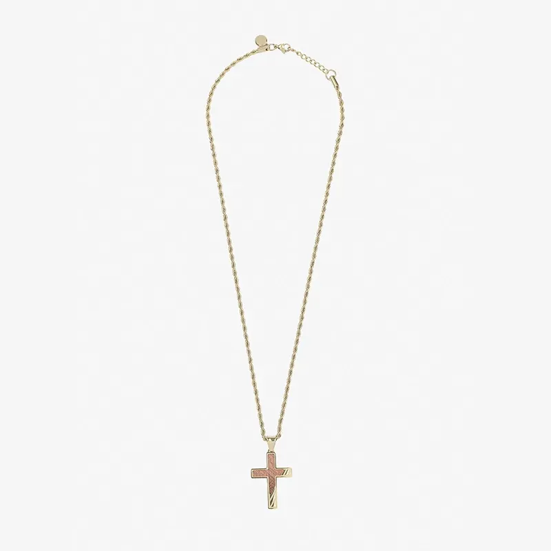 Collar Hombre Mateo Cruz en Oro