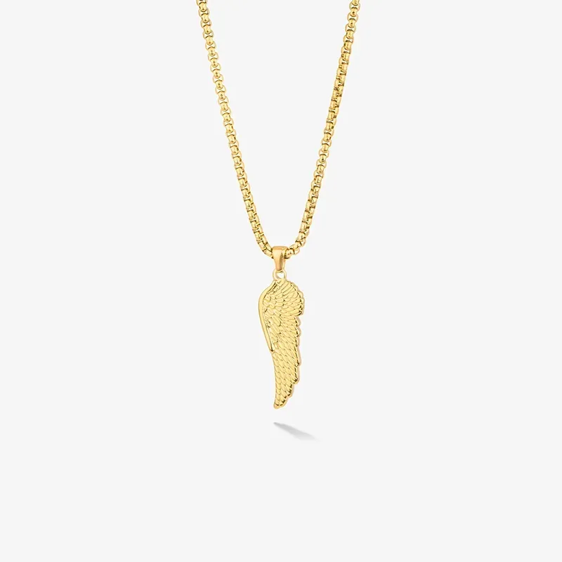 Collar Hombre Piti Ala en Oro