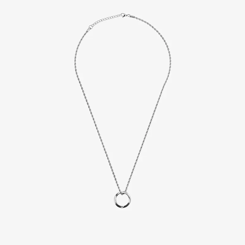 Collar Hombre Piti Anilla en Plata