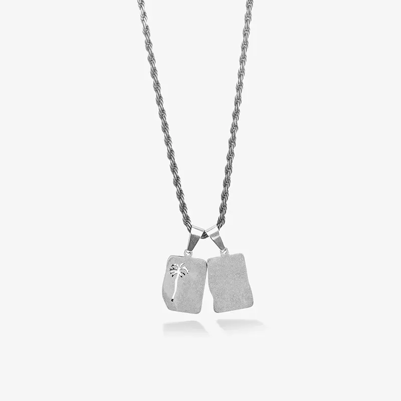 Collar Hombre Piti Escapulario en Oro