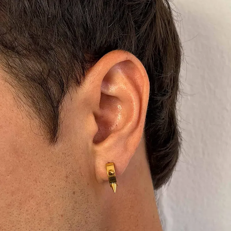 Pendiente Hombre Perez en Plata